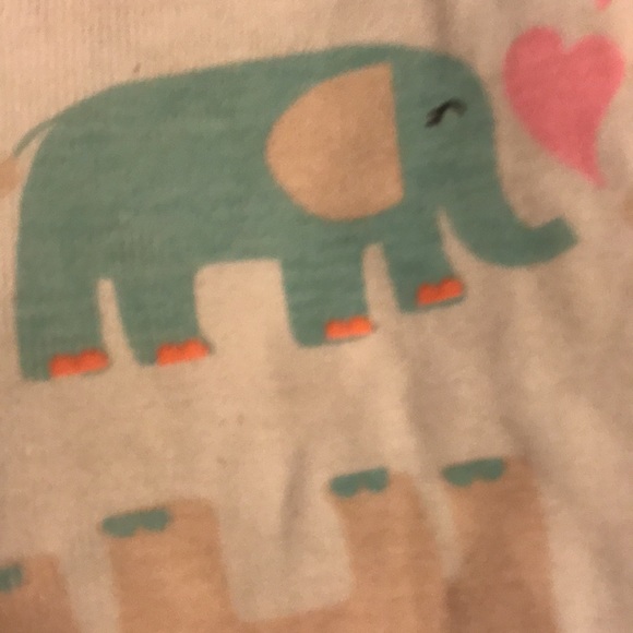 Carter’s size 6 girls elephant PJs sent - Picture 5 of 11